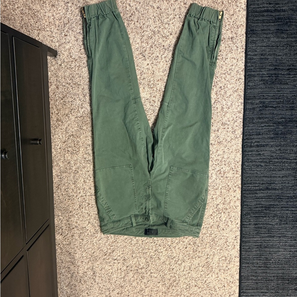 J. Crew Women's Green Cargo Pants